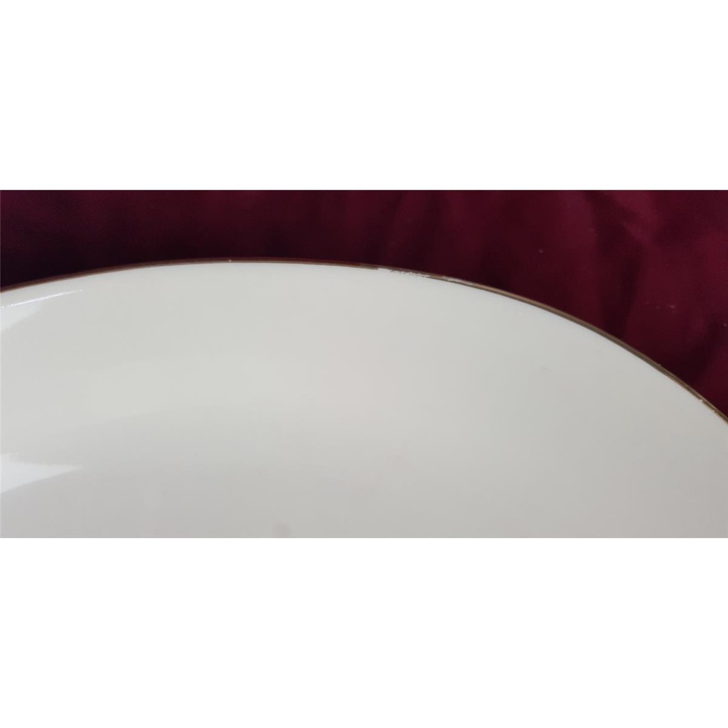 [2119030] Steakplatte groß Goldrand Bavaria 38x25 cm Bareuther gebraucht - gut Bild 5