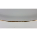 [2119031] Beilagenplatte Goldrand Bavaria 30 cm Weiß gebraucht - akzeptabel Bild 4