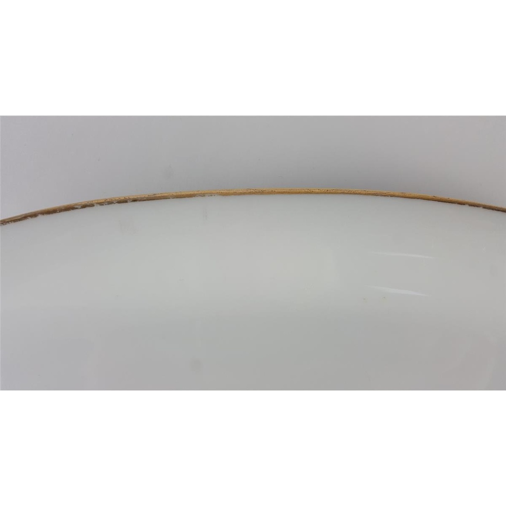 [2119031] Beilagenplatte Goldrand Bavaria 30 cm Weiß gebraucht - akzeptabel Bild 5
