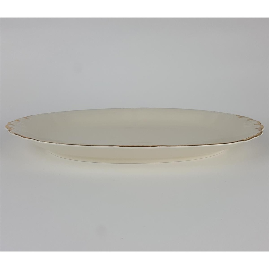 [458138631] Speiseplatte Fleischplatte Goldrand Bavaria 30 cm gebraucht - akzeptabel Bild 2