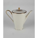 [458138635] Kaffeekanne Goldrand 1,4 L Jaeger & Co PMR Elfenbein Beige gebraucht - gut Bild 3