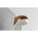 [458138647] Sauciere Goldrand 1tlg Mitterteich Form 7106 weiß mit Bavaria gebraucht - gut Bild 5