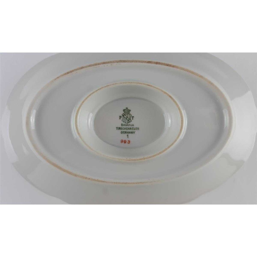 [458138656] Sauciere Goldrand Tirschenreuth Weiß gebraucht - gut Bild 8