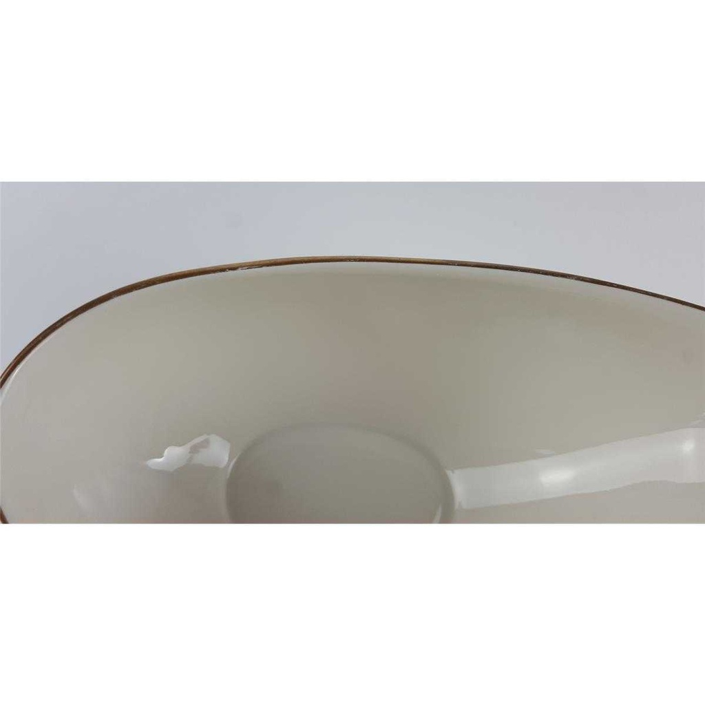 [458138657] Sauciere Goldrand Bavaria Germany Elfenbein Porzellan Beige gebraucht - gut Bild 5