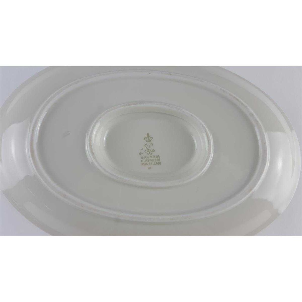 [458138657] Sauciere Goldrand Bavaria Germany Elfenbein Porzellan Beige gebraucht - gut Bild 7