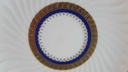 [45813866] Untertasse für Kaffee Goldrand 14,2 cm Bareuther Waldsassen Reliefdekor blau gebraucht - akzeptabel Bild 2