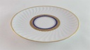 [45813866] Untertasse für Kaffee Goldrand 14,2 cm Bareuther Waldsassen Reliefdekor blau gebraucht - akzeptabel Bild 3