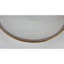 [458138660] Sauciere Goldrand 1tlg Edelstein Bavaria Grauband 21499 gebraucht - gut Bild 3