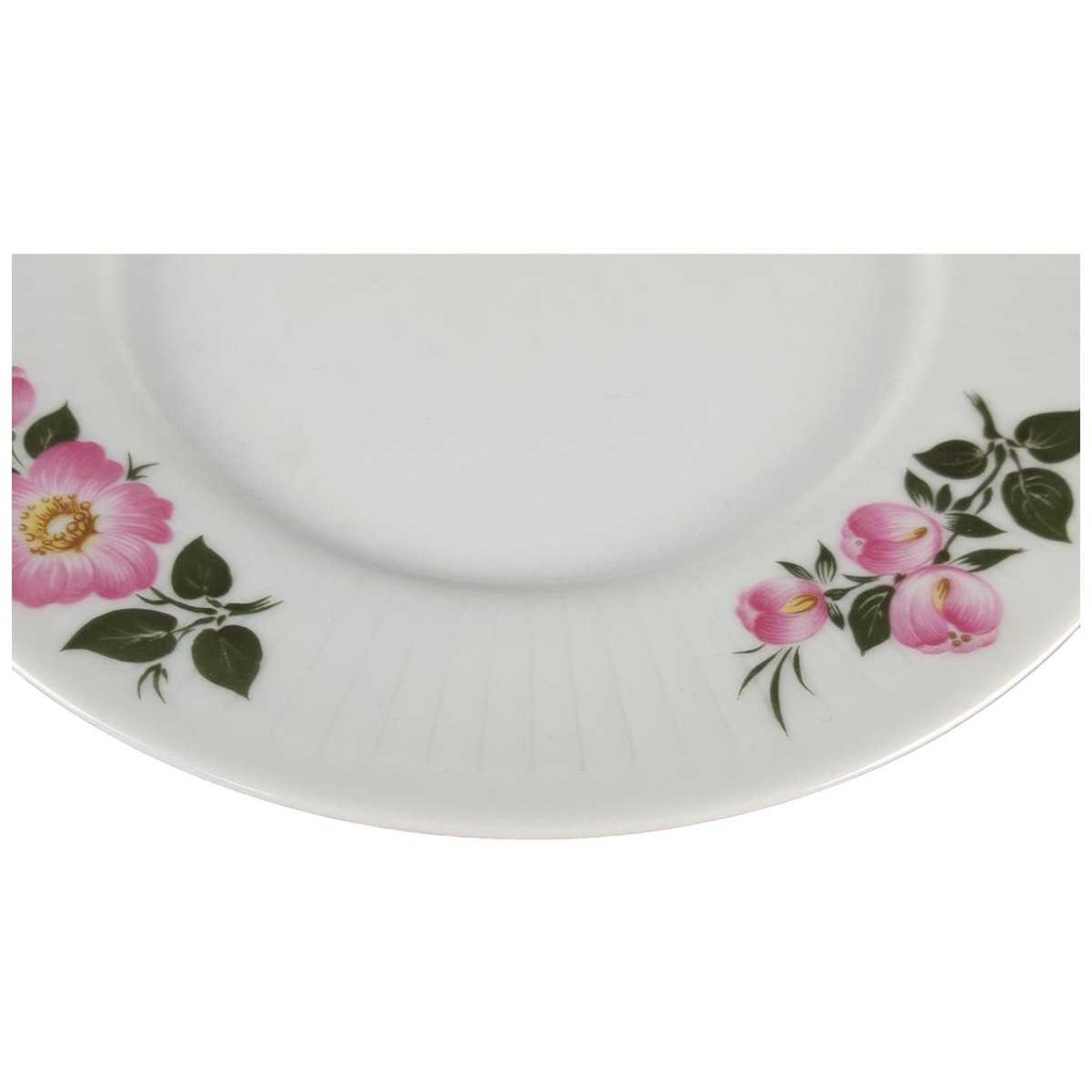 [458138667] Kuchenteller Dessertteller 18,7 cm Winterling Kirchenlamitz Relief Blumendekor Blumen gebraucht - gut Bild 2