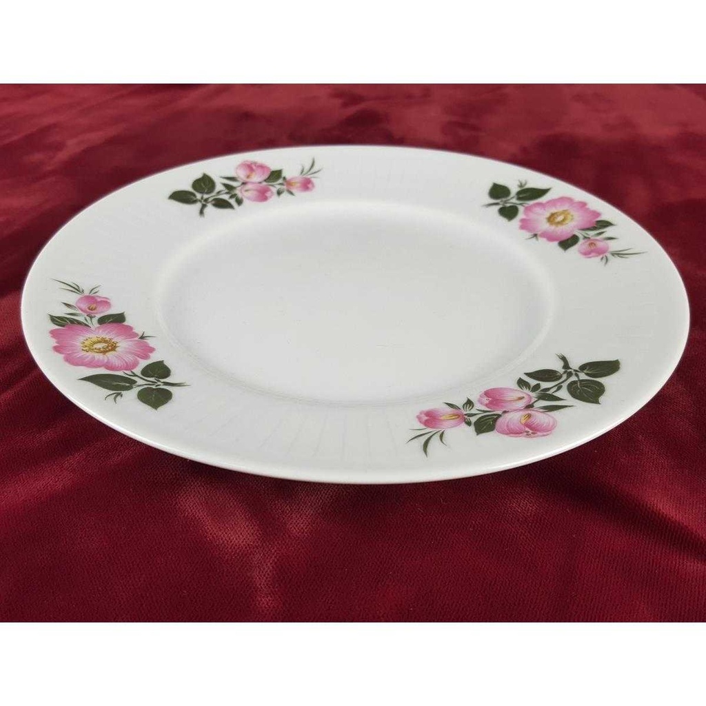 [458138667] Kuchenteller Dessertteller 18,7 cm Winterling Kirchenlamitz Relief Blumendekor Blumen gebraucht - gut Bild 3