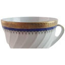 [45813868] Kaffeetasse Tasse Goldrand Bareuther Waldsassen Reliefdekor blau gebraucht - akzeptabel Bild 2