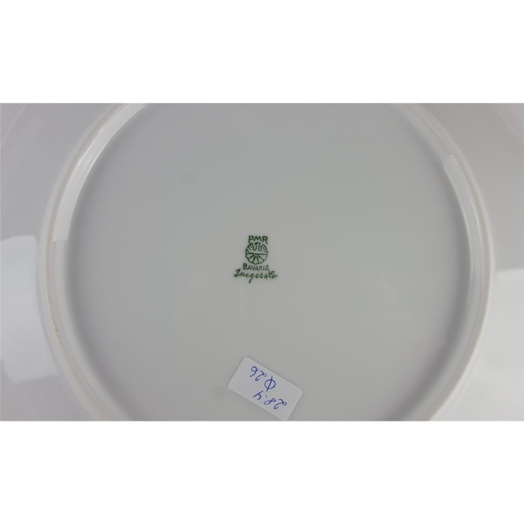 [458138744] Tortenplatte Goldrand Bavaria 26 cm Jaeger & Co Weiß gebraucht - gut Bild 7