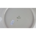 [458138746] Tortenplatte Goldrand Bavaria 25,9 cm Seltmann Vohenstrauß Weiß gebraucht - gut Bild 7