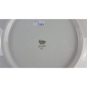 [458138747] Tortenplatte Goldrand Bavaria 27,7 cm Edelstein Weiß gebraucht - gut Bild 6