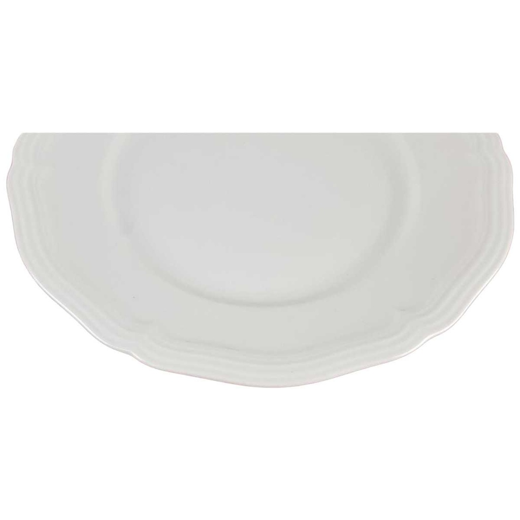 [458138750] Kuchenteller 19,5 cm Rosenthal Chippendale Weiß Uni Bild 2