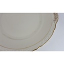 [458138754] Tortenplatte Goldrand Bavaria 27,2 cm Winterling Elfenbein gebraucht - gut Bild 5