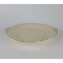 [458138754] Tortenplatte Goldrand Bavaria 27,2 cm Winterling Elfenbein gebraucht - gut Bild 6