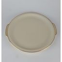[458138756] Tortenplatte Kuchenplatte Goldrand Bavaria Selb 30 cm Hutschenreuther gebraucht - gut Bild 3