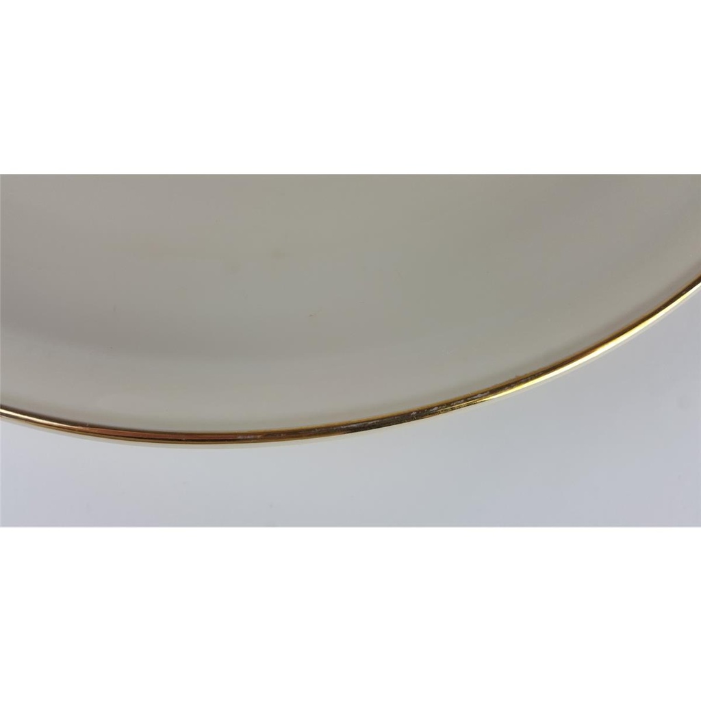 [458138756] Tortenplatte Kuchenplatte Goldrand Bavaria Selb 30 cm Hutschenreuther gebraucht - gut Bild 5