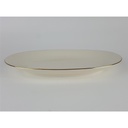 [2119033] Fleischplatte Steakplatte Goldrand Bavaria 30 cm Bareuther gebraucht - gut Bild 2
