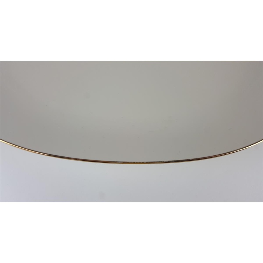 [2119033] Fleischplatte Steakplatte Goldrand Bavaria 30 cm Bareuther gebraucht - gut Bild 4