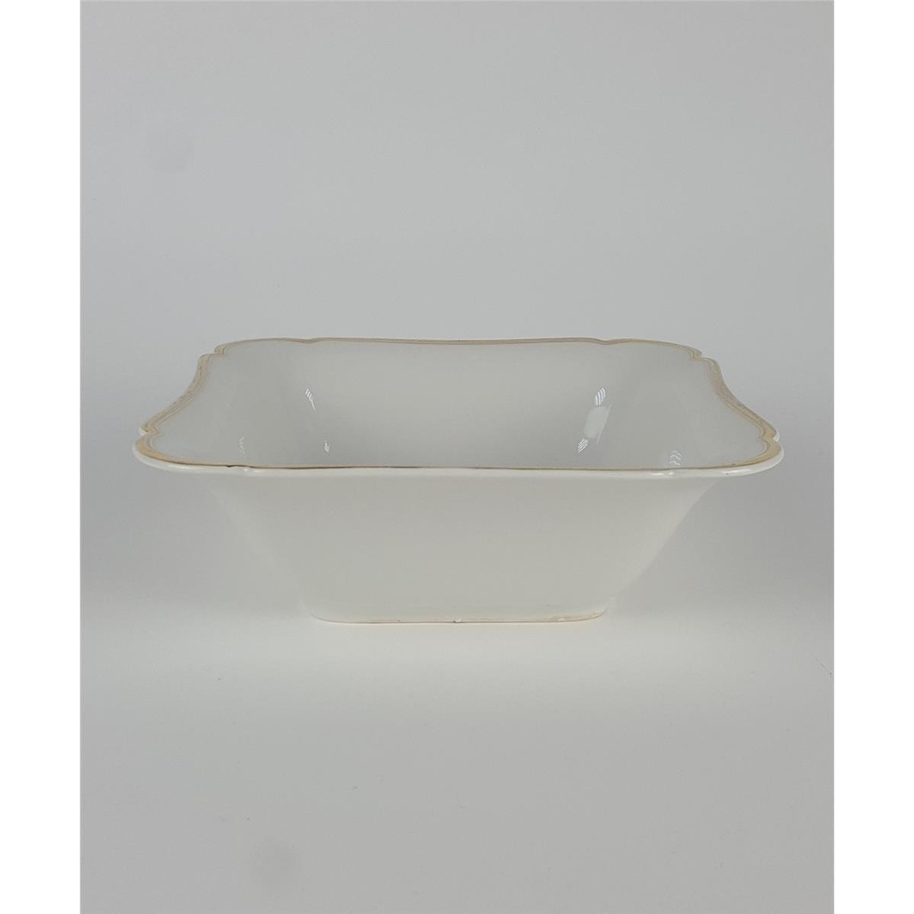 [458138770] Schüssel Goldrand Selb 6 cm Hutschenreuther Weiß gebraucht - gut Bild 2