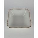 [458138770] Schüssel Goldrand Selb 6 cm Hutschenreuther Weiß gebraucht - gut Bild 3