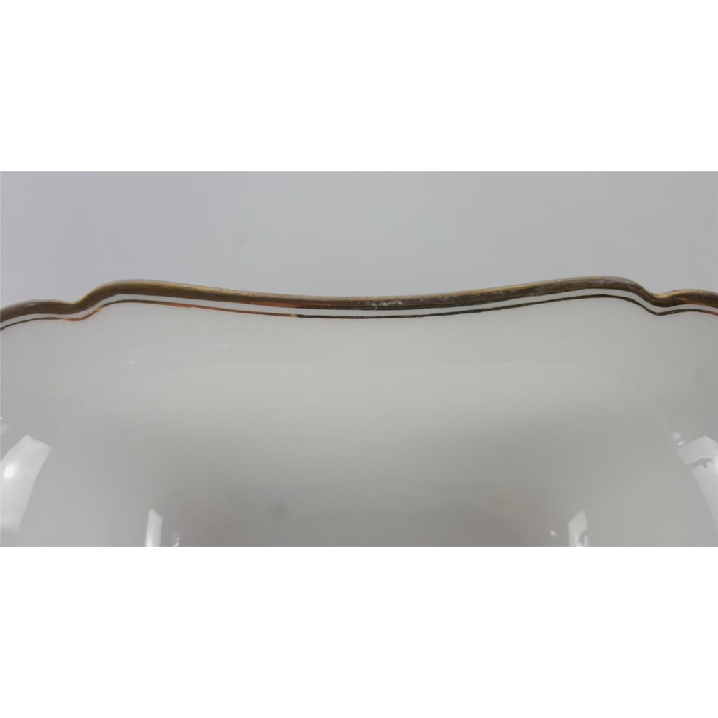 [458138770] Schüssel Goldrand Selb 6 cm Hutschenreuther Weiß gebraucht - gut Bild 4