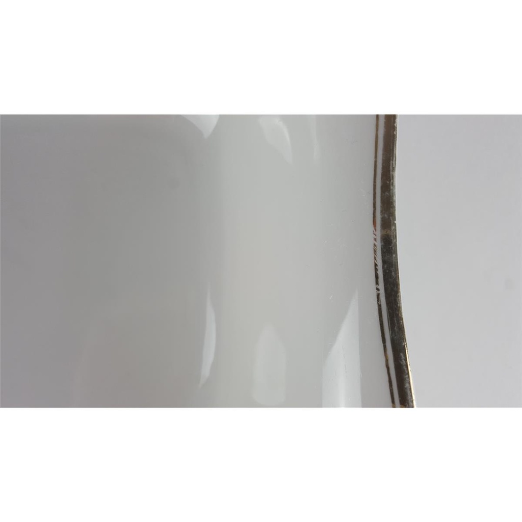 [458138770] Schüssel Goldrand Selb 6 cm Hutschenreuther Weiß gebraucht - gut Bild 5