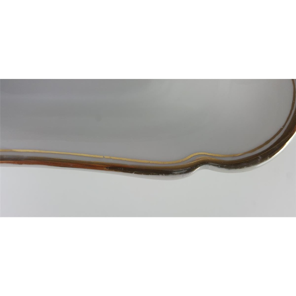 [458138770] Schüssel Goldrand Selb 6 cm Hutschenreuther Weiß gebraucht - gut Bild 6
