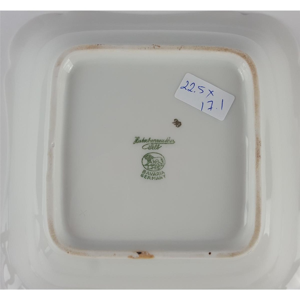 [458138770] Schüssel Goldrand Selb 6 cm Hutschenreuther Weiß gebraucht - gut Bild 7