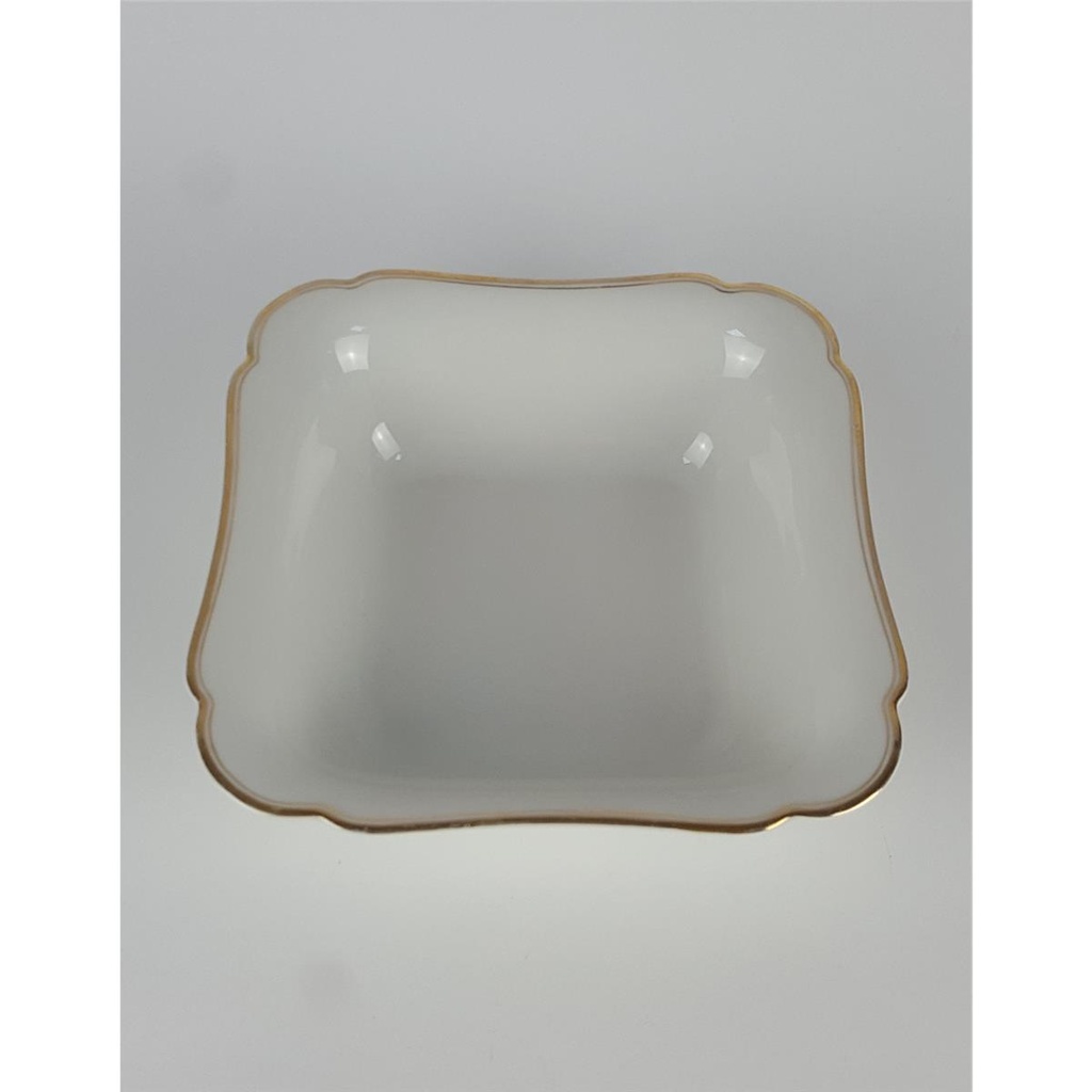 [458138772] Schüssel Goldrand Selb 6 cm Hutschenreuther Weiß gebraucht - gut Bild 3