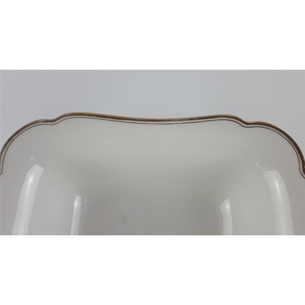 [458138772] Schüssel Goldrand Selb 6 cm Hutschenreuther Weiß gebraucht - gut Bild 4