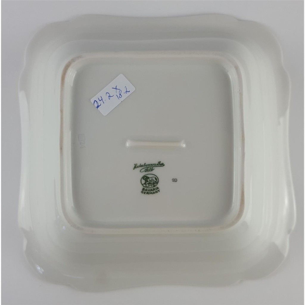 [458138772] Schüssel Goldrand Selb 6 cm Hutschenreuther Weiß gebraucht - gut Bild 8