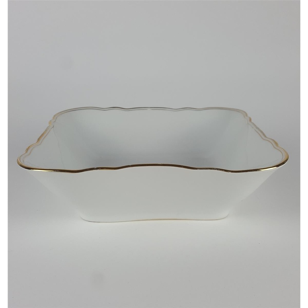 [2119035] Schüssel Goldrand Bavaria 6,5 cm Bareuther Weiß gebraucht - gut Bild 2