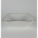 [2119035] Schüssel Goldrand Bavaria 6,5 cm Bareuther Weiß gebraucht - gut Bild 2