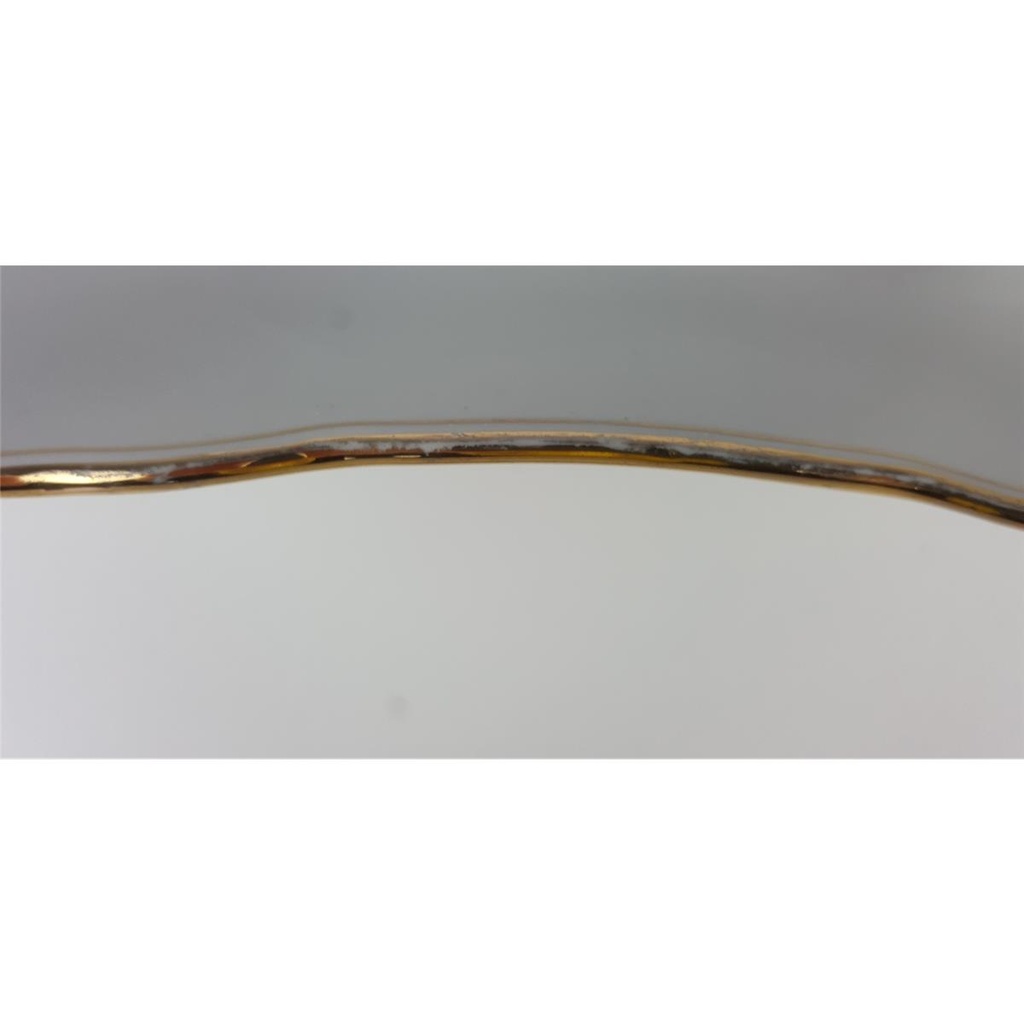 [2119035] Schüssel Goldrand Bavaria 6,5 cm Bareuther Weiß gebraucht - gut Bild 5