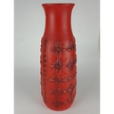 [458138778] Blumenvase Bodenvase 50,5 cm Carstens Tönnieshof Rot W.Germany Germany gebraucht - sehr gut Bild 3
