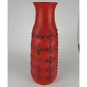 [458138778] Blumenvase Bodenvase 50,5 cm Carstens Tönnieshof Rot W.Germany Germany gebraucht - sehr gut Bild 4