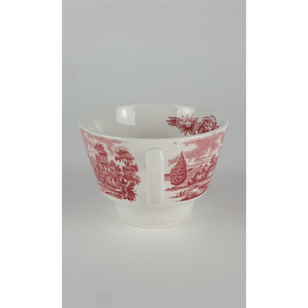 [458138786] England Keramik Rot Kaffeetasse H 6,5 cm Bild 4