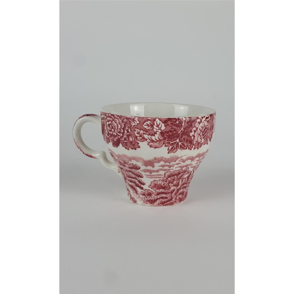 [458138787] Kaffeetasse England 6,8 cm Wood's Rot gebraucht - gut Bild 3