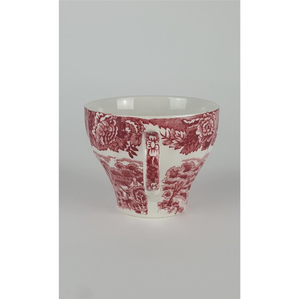 [458138787] Kaffeetasse England 6,8 cm Wood's Rot gebraucht - gut Bild 4