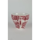[458138787] Kaffeetasse England 6,8 cm Wood's Rot gebraucht - gut Bild 4