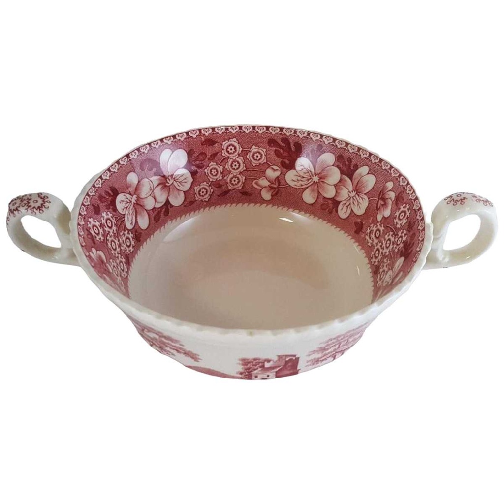 [45813879] Suppentasse Suppenbecher Spode Copeland Pink Tower Bild 2