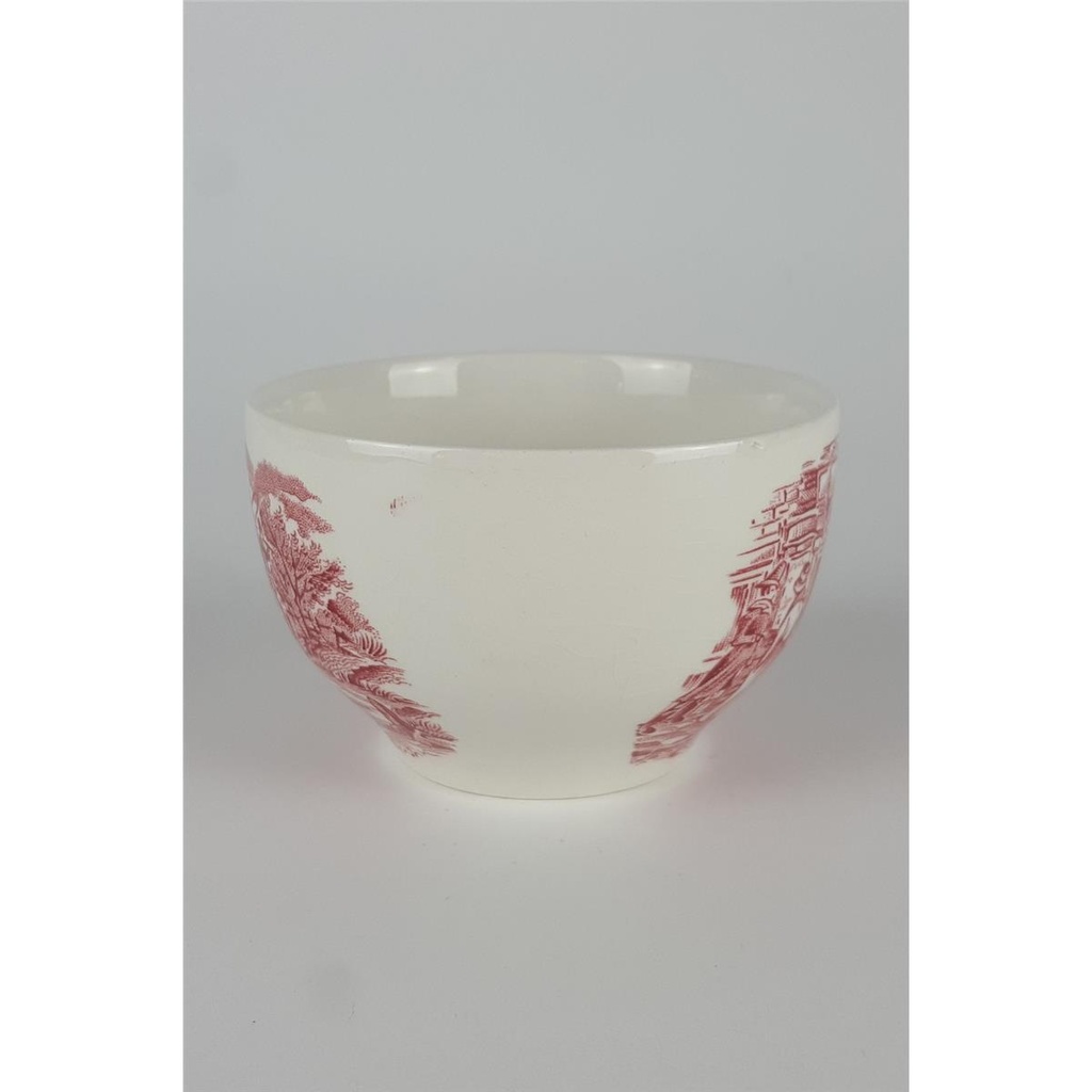 [458138793] Zuckerdose England Keramik Rot Bild 2