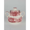 [458138795] Zuckerdose Alfred Meakin Tonquin Rot gebraucht - gut Bild 3