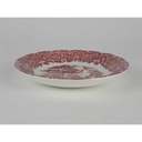[458138797] Untertasse für Kaffee 14 cm Grindley Country Style Rot gebraucht - gut Bild 3