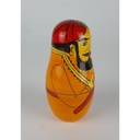 [458138805] Figur Skulptur Russische Matroschka Holzpuppe 5 Puppen Geschenk Souvenir H 13,5 cm Bild 3