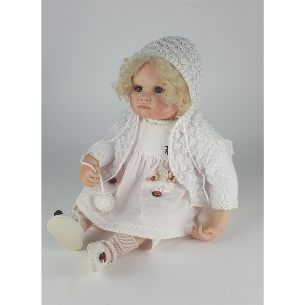 [458138819] Künstlerpuppe translate_teil_besonderheiten 40 cm Gaby Jaques gebraucht - sehr gut Bild 4