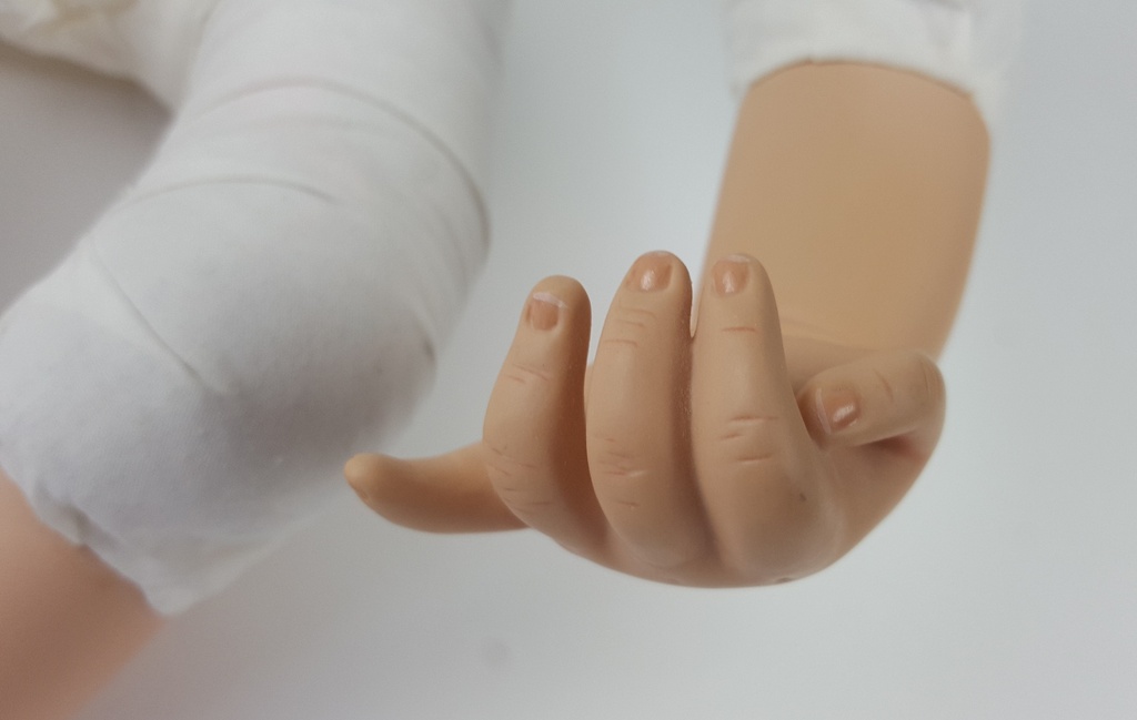 [458138819] Künstlerpuppe translate_teil_besonderheiten 40 cm Gaby Jaques gebraucht - sehr gut Bild 11